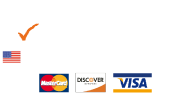 Fully Insured | 100% Owned and Operated in the USA | Accept Mastercard, Discover Card and Visa